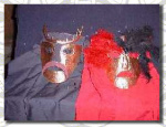 Deity masks