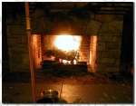 Burning the Yule Log