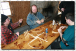Making Brighid's Crosses