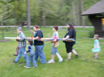 Carrying the Maypole