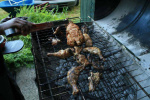 Post-ritual feast preparation