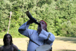 Blowing the Horn to Call the Folk
