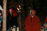 Donn and the Morrigan seated