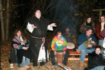Ian makes an offering